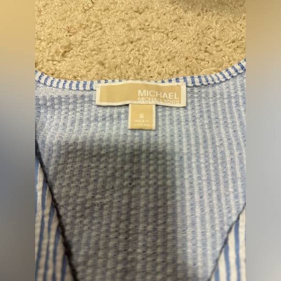 Michael By Michael Kors Tie Blouse - Picture 9 of 9